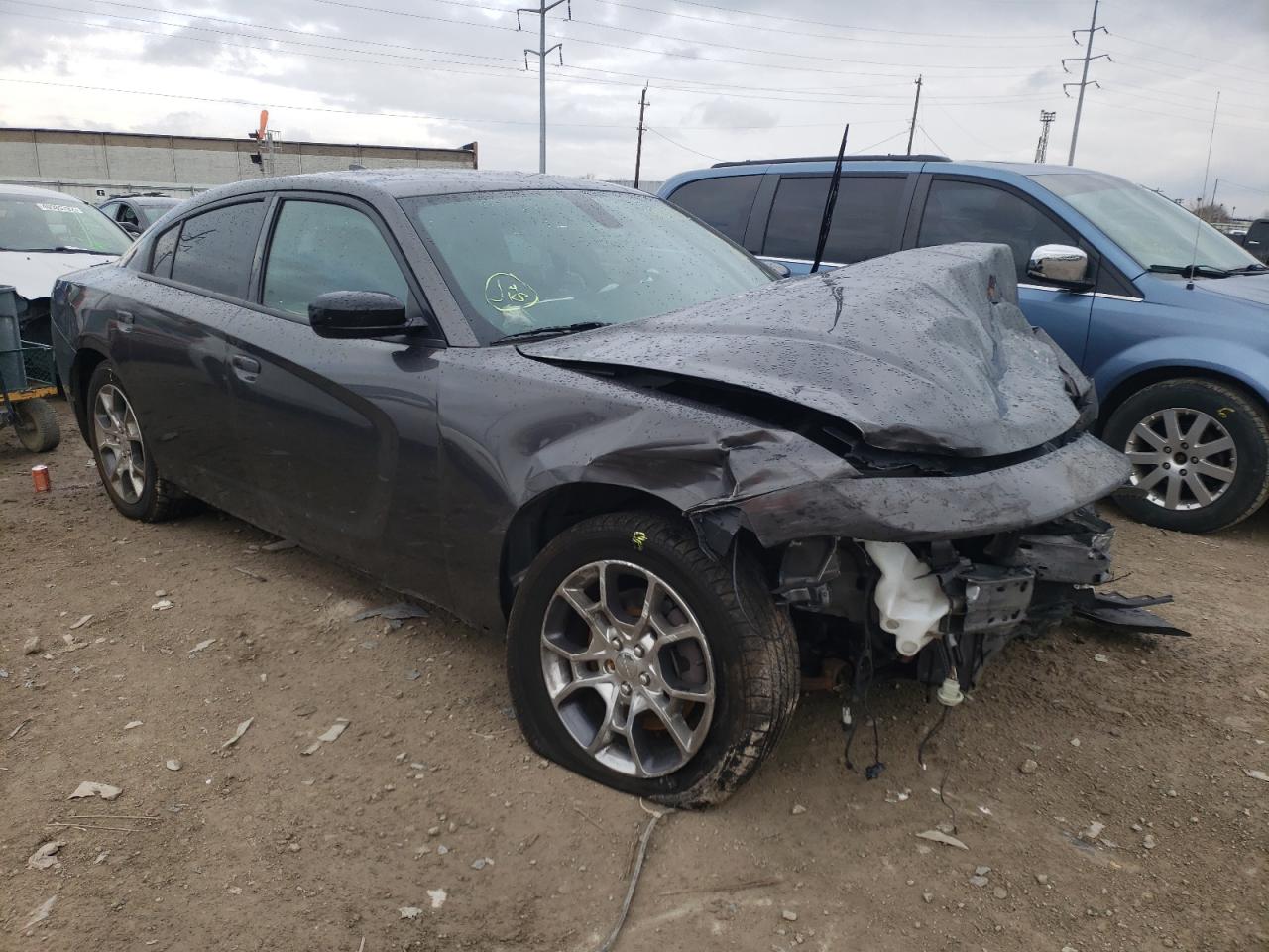 DODGE CHARGER SX 2017 with VIN 2C3CDXJG3HH576747 - Photo from auction