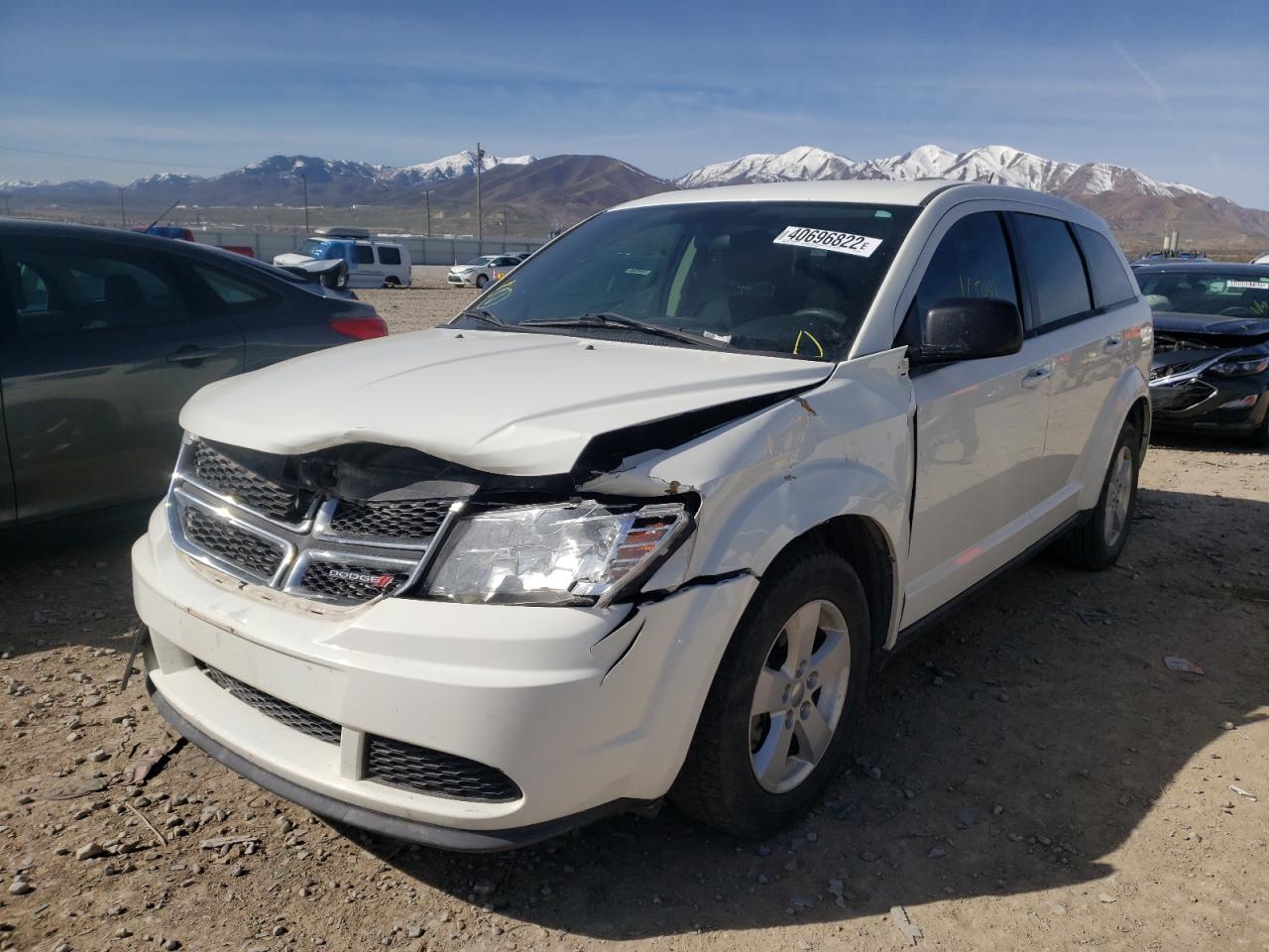 Photo 2 from auction – 2013 DODGE JOURNEY SE with VIN 3C4PDCAB8DT532397