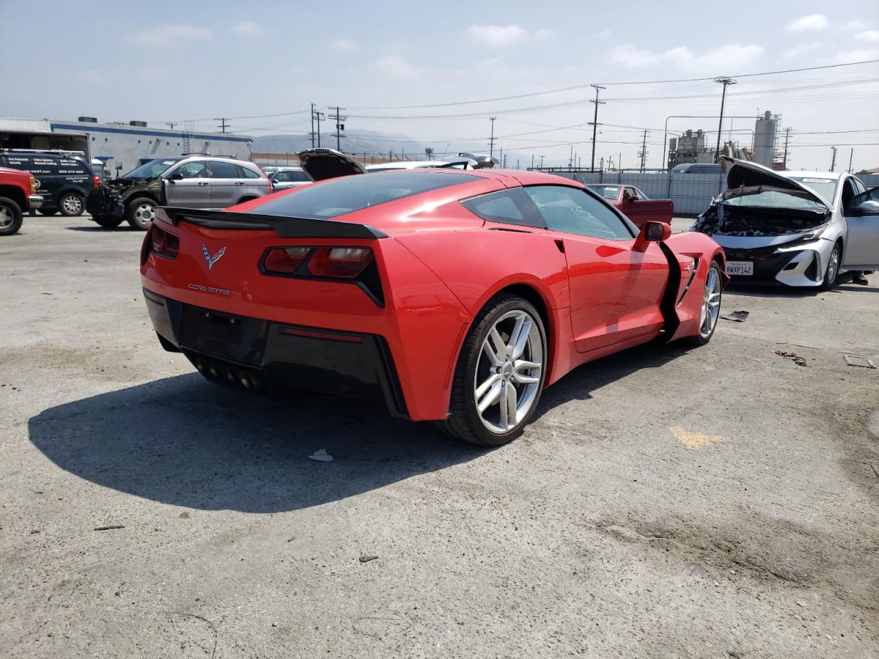 Photo 4 from auction – 2019 CHEVROLET CORVETTE S with VIN 1G1YA2D78K5111655