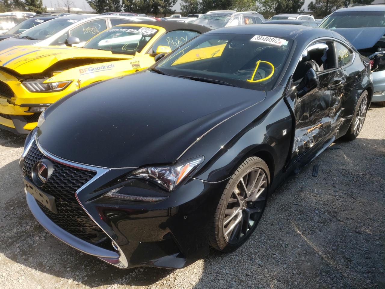 Photo 2 from auction – 2015 LEXUS RC 350 with VIN JTHHE5BC8F5003764
