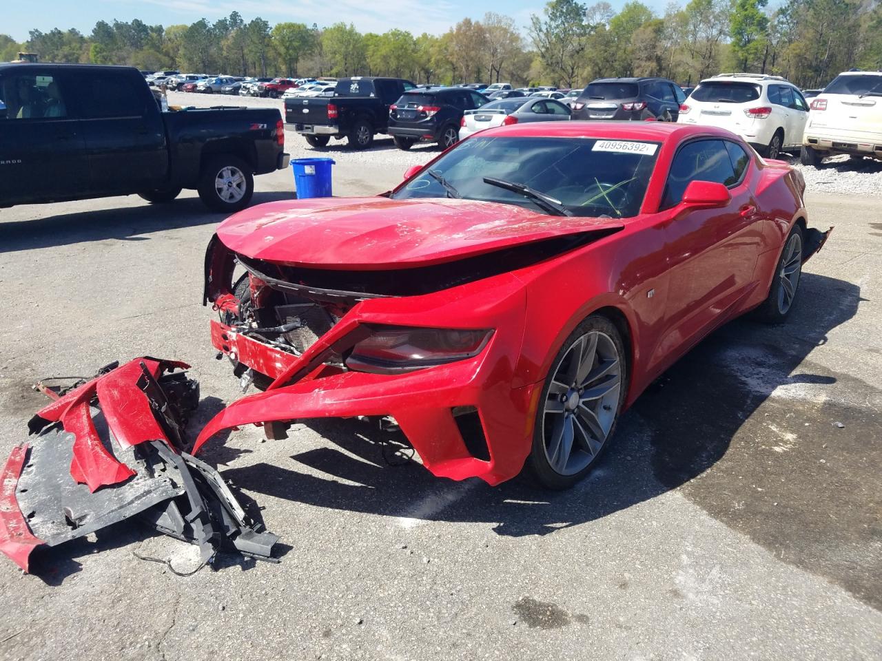 Photo 2 from auction – 2018 CHEVROLET CAMARO LT with VIN 1G1FB1RS3J0136342