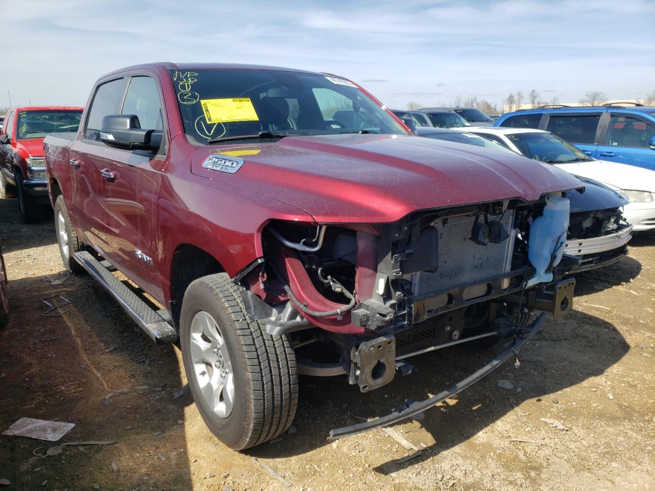 RAM 1500 BIG H 2020 with VIN 1C6SRFFT6LN329982 - Photo from auction