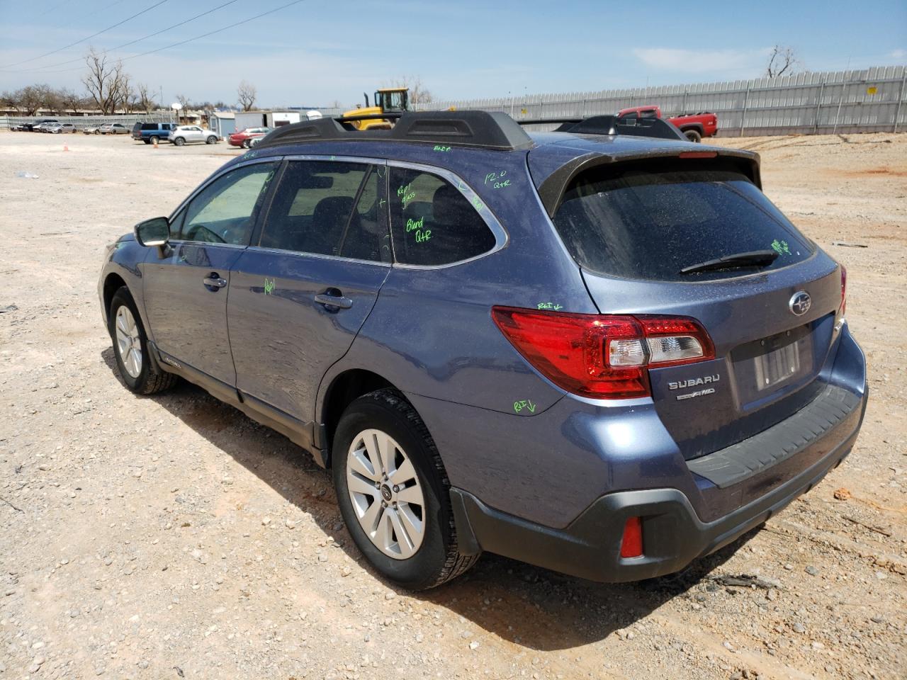 Photo 3 from auction – 2018 SUBARU OUTBACK 2. with VIN 4S4BSAHC7J3290014