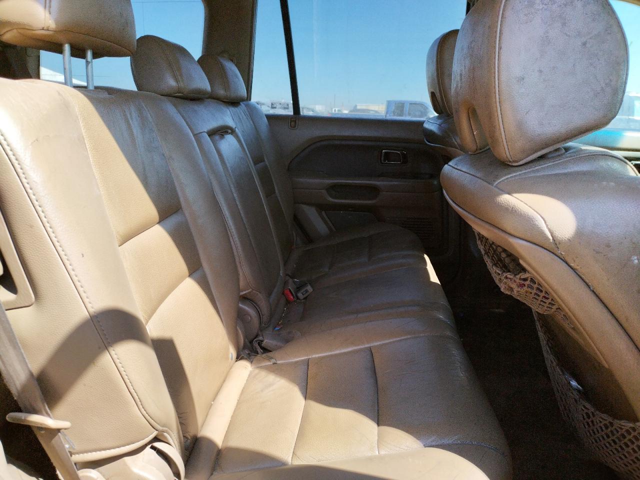 Photo 6 from auction – 2006 HONDA PILOT EX with VIN 5FNYF28586B016602