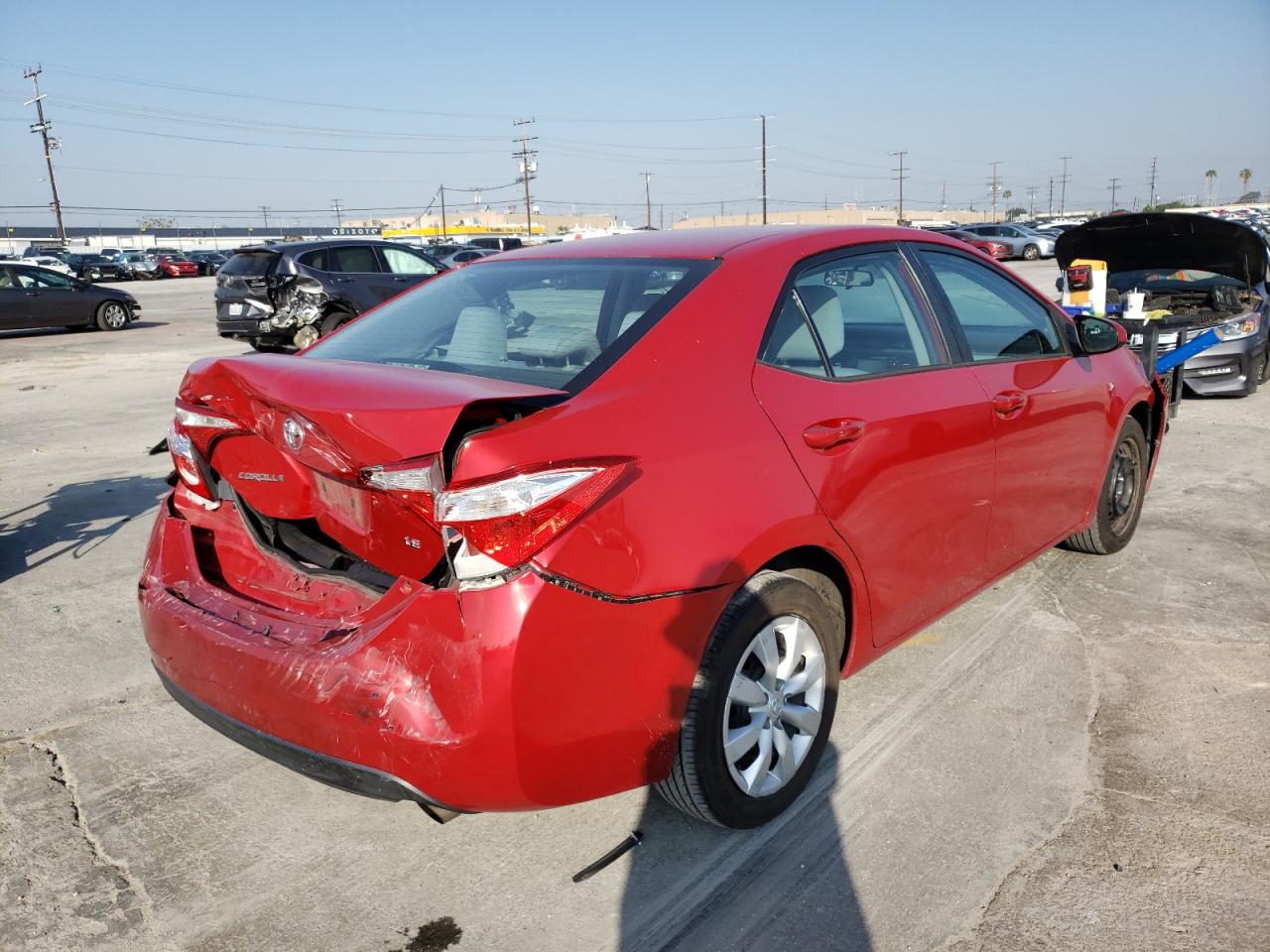 Photo 4 from auction – 2016 TOYOTA COROLLA L with VIN 2T1BURHE5GC542972