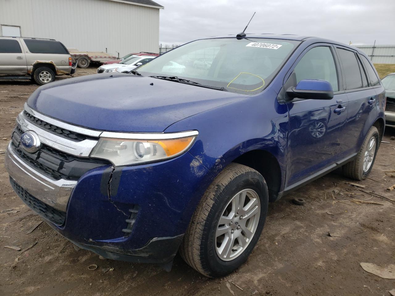Photo 2 from auction – 2014 FORD EDGE SEL with VIN 2FMDK4JC6EBA09511