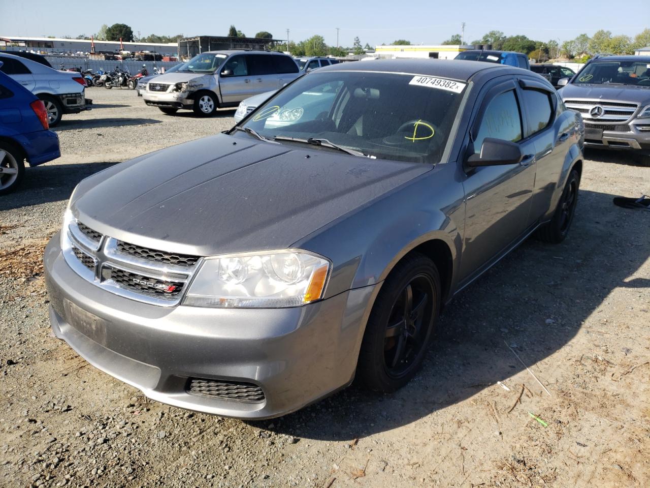 Photo 2 from auction – 2013 DODGE AVENGER SE with VIN 1C3CDZAB1DN554151