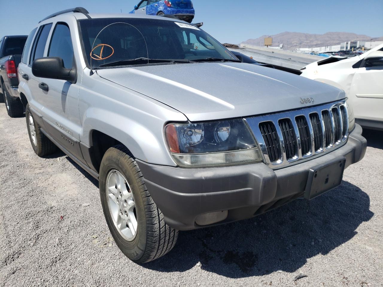 JEEP GRAND CHER 2002 with VIN 1J4GX48S22C265604 - Photo from auction