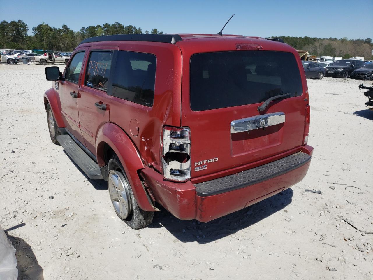 Photo 3 from auction – 2007 DODGE NITRO SLT with VIN 1D8GT58K87W556915