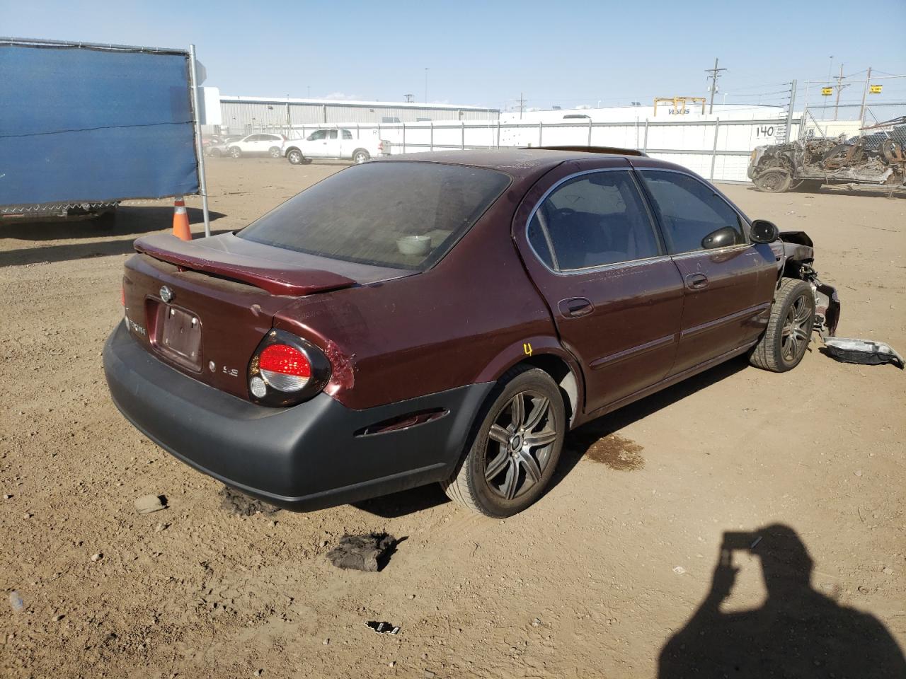 Photo 4 from auction – 2000 NISSAN MAXIMA GLE with VIN JN1CA31D7YT545915
