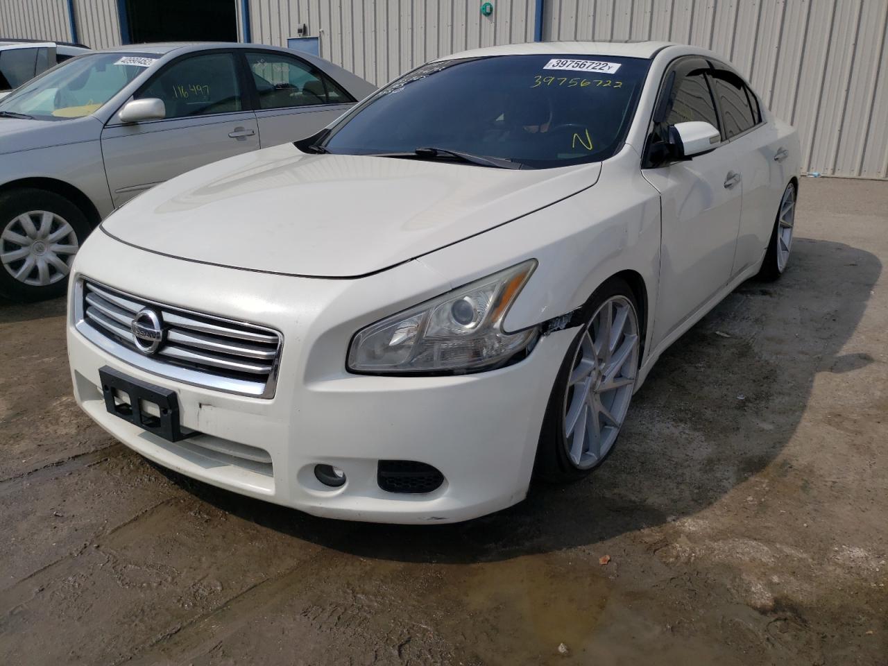 Photo 2 from auction – 2013 NISSAN MAXIMA S with VIN 1N4AA5AP7DC832133