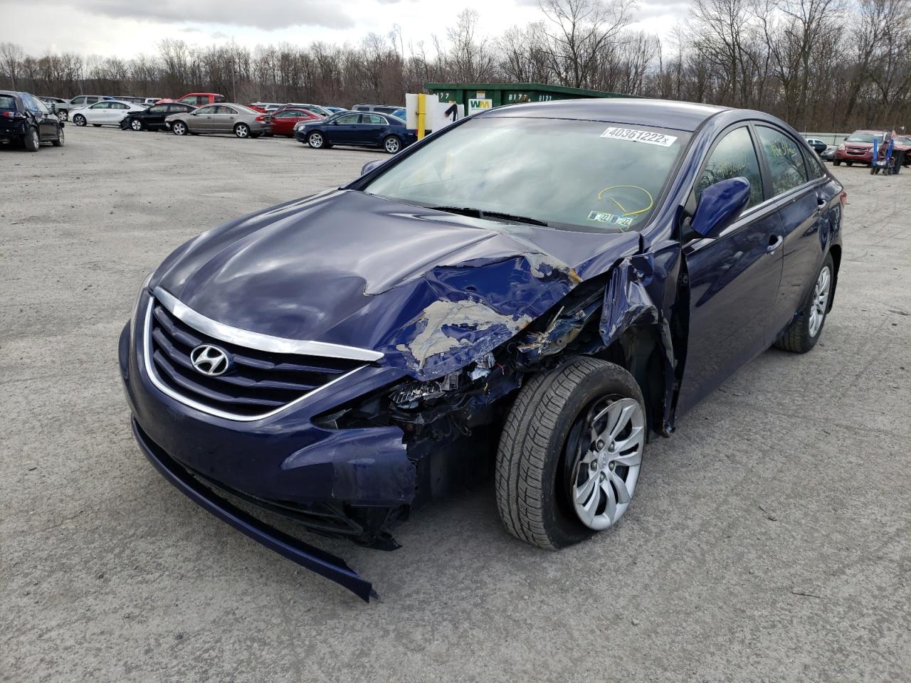 Photo 2 from auction – 2012 HYUNDAI SONATA GLS with VIN 5NPEB4AC7CH329155