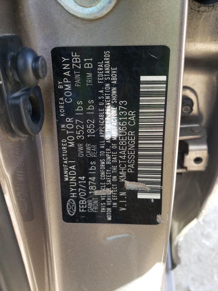 Photo 10 from auction – 2014 HYUNDAI ACCENT GLS with VIN KMHCT4AE8EU661373