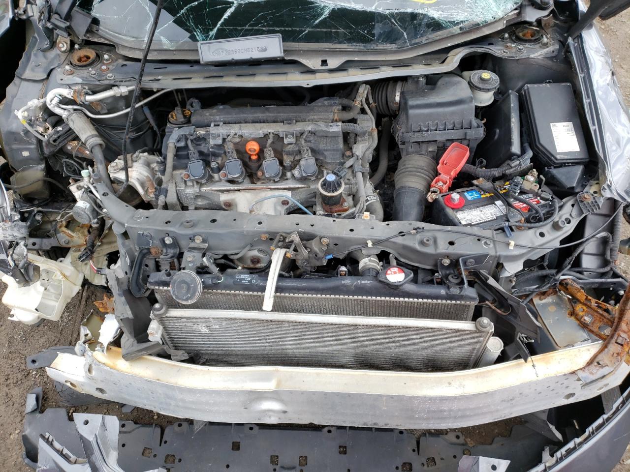 Photo 7 from auction – 2012 HONDA CIVIC LX with VIN 2HGFG3B52CH521593