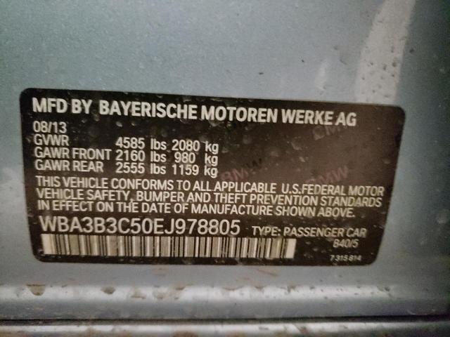 Photo 10 from auction – 2014 BMW 328 XI with VIN WBA3B3C50EJ978805