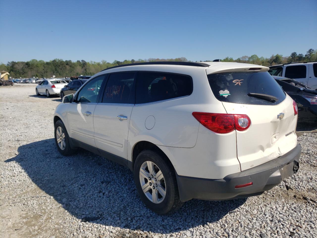 Photo 3 from auction – 2011 CHEVROLET TRAVERSE L with VIN 1GNKRGED7BJ408535