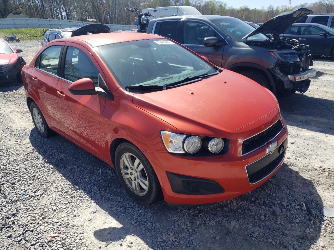 Photo 1 from auction – 2012 CHEVROLET SONIC LT with VIN 1G1JD5SB8C4171329