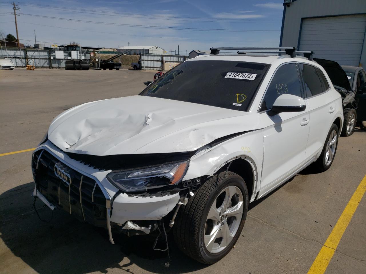Photo 2 from auction – 2021 AUDI Q5 PREMIUM with VIN WA1BAAFY2M2088482