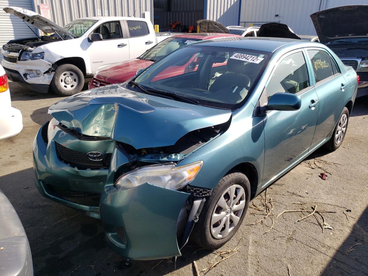 Photo 2 from auction – 2010 TOYOTA COROLLA BA with VIN JTDBU4EE5A9115229