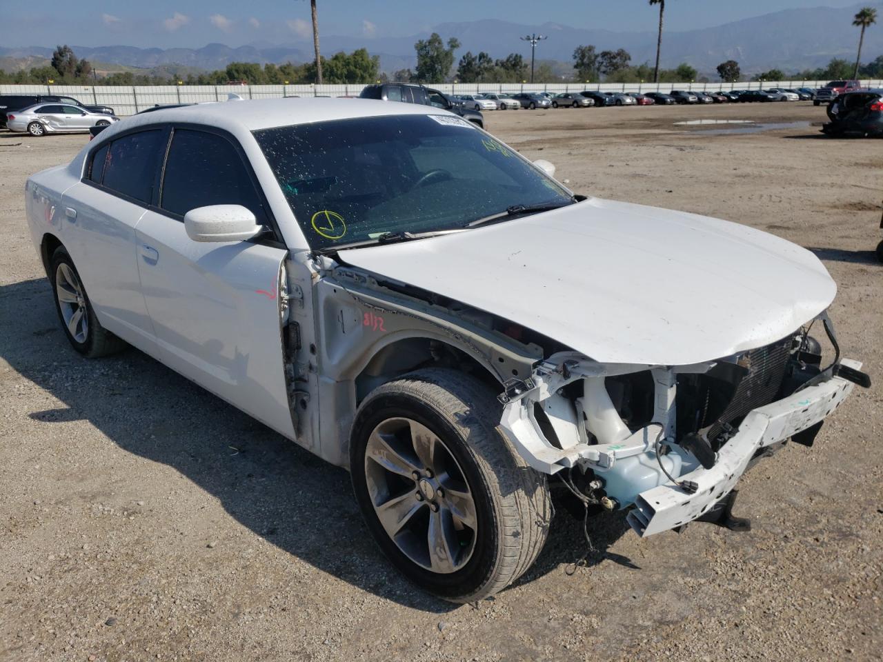 DODGE CHARGER SX 2017 with VIN 2C3CDXHG2HH649533 - Photo from auction