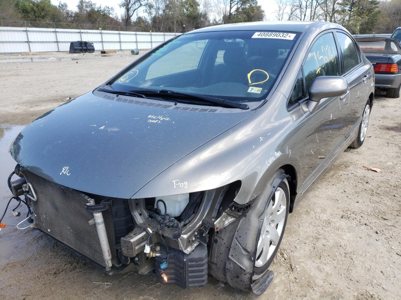 Photo 2 from auction – 2008 HONDA CIVIC LX with VIN 2HGFA16558H308709