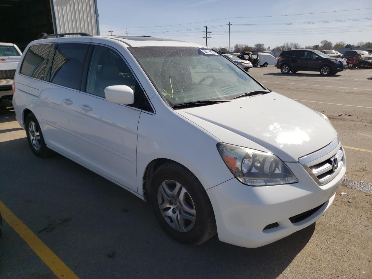 HONDA ODYSSEY EX 2006 with VIN 5FNRL38666B428495 - Photo from auction