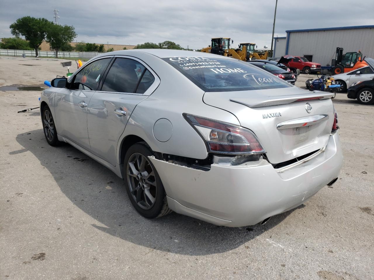 Photo 3 from auction – 2014 NISSAN MAXIMA S with VIN 1N4AA5AP2EC907659