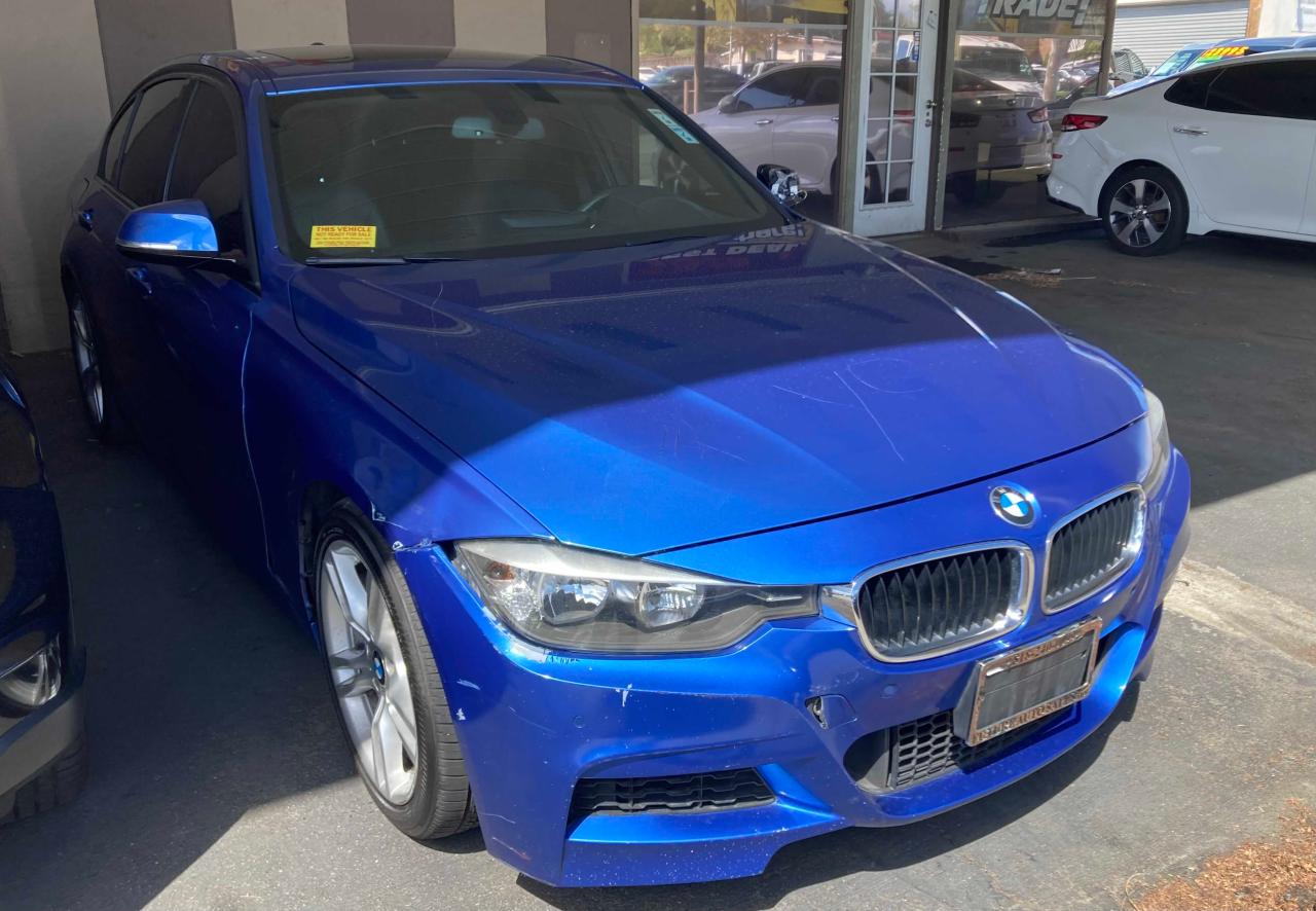 BMW 328 I SULE 2014 with VIN WBA3C1C58EK107291 - Photo from auction