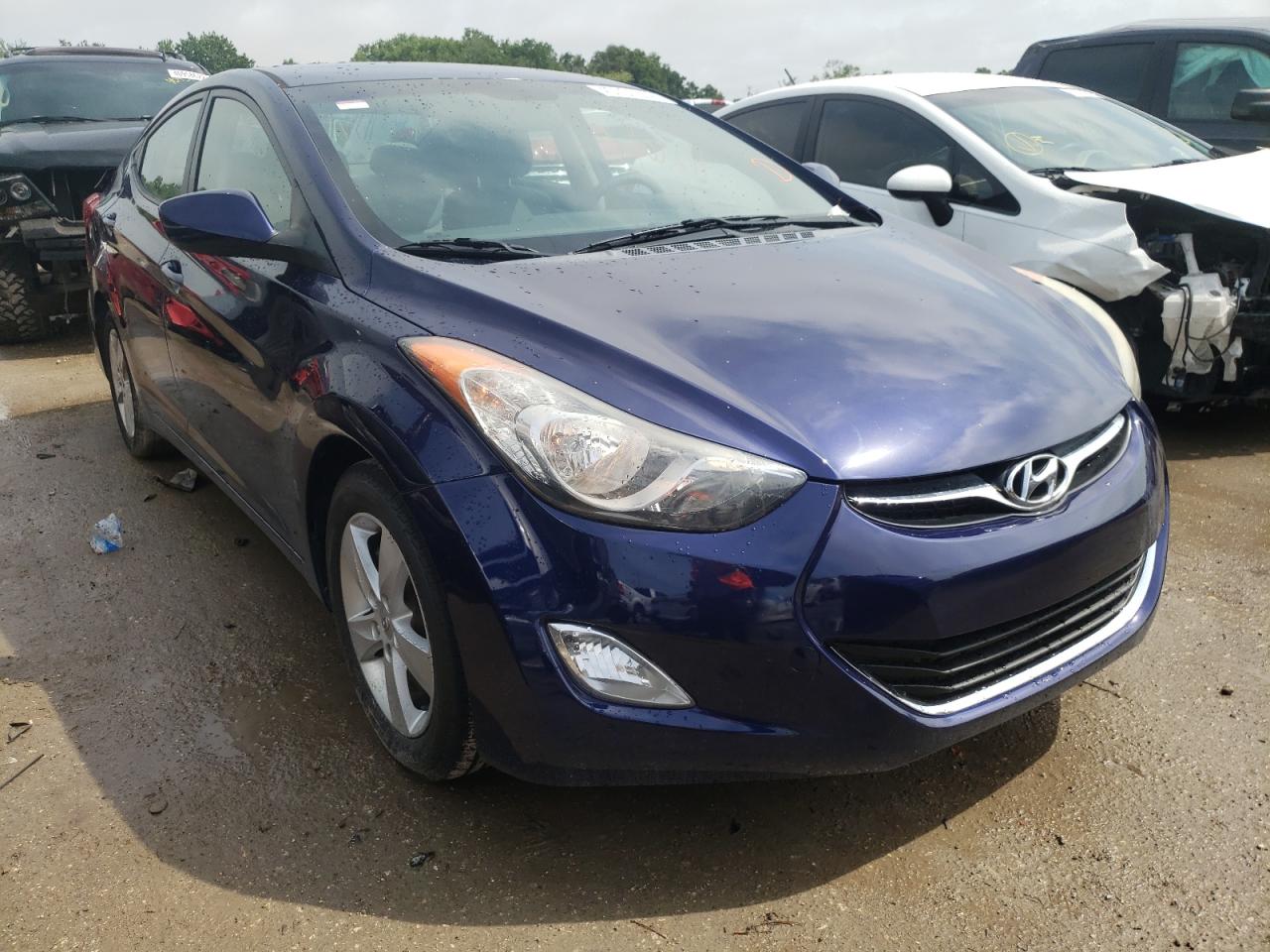 HYUNDAI ELANTRA GL 2012 with VIN 5NPDH4AE0CH115426 - Photo from auction