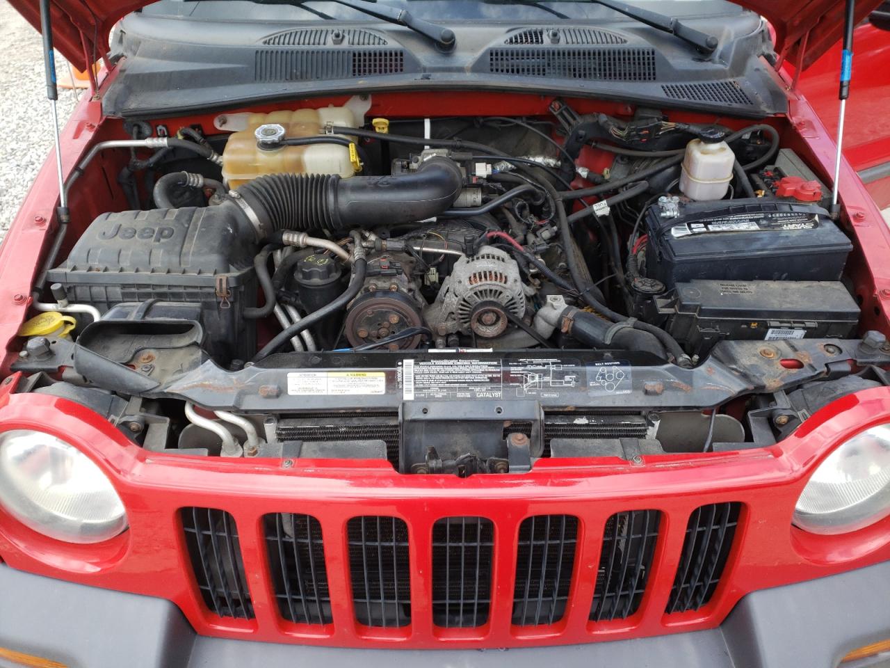 Photo 7 from auction – 2004 JEEP LIBERTY SP with VIN 1J4GL48K44W139547