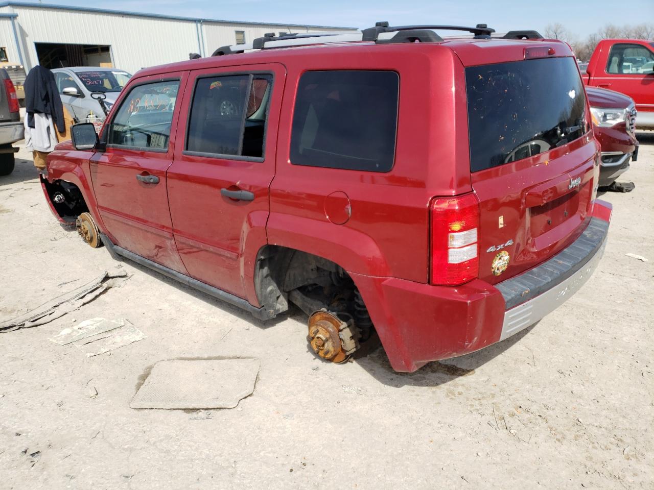 Photo 3 from auction – 2007 JEEP PATRIOT LI with VIN 1J8FF48W87D326052
