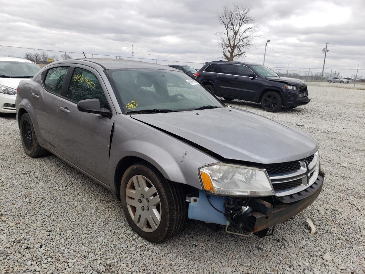 DODGE AVENGER SE 2013 with VIN 1C3CDZAB1DN757279 - Photo from auction