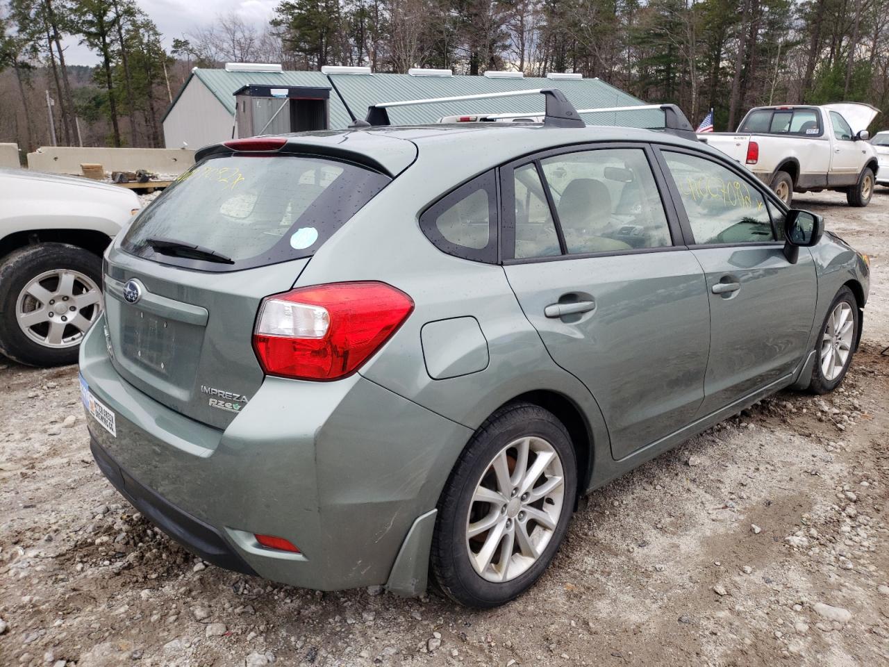 Photo 4 from auction – 2014 SUBARU IMPREZA PR with VIN JF1GPAC61E8279800