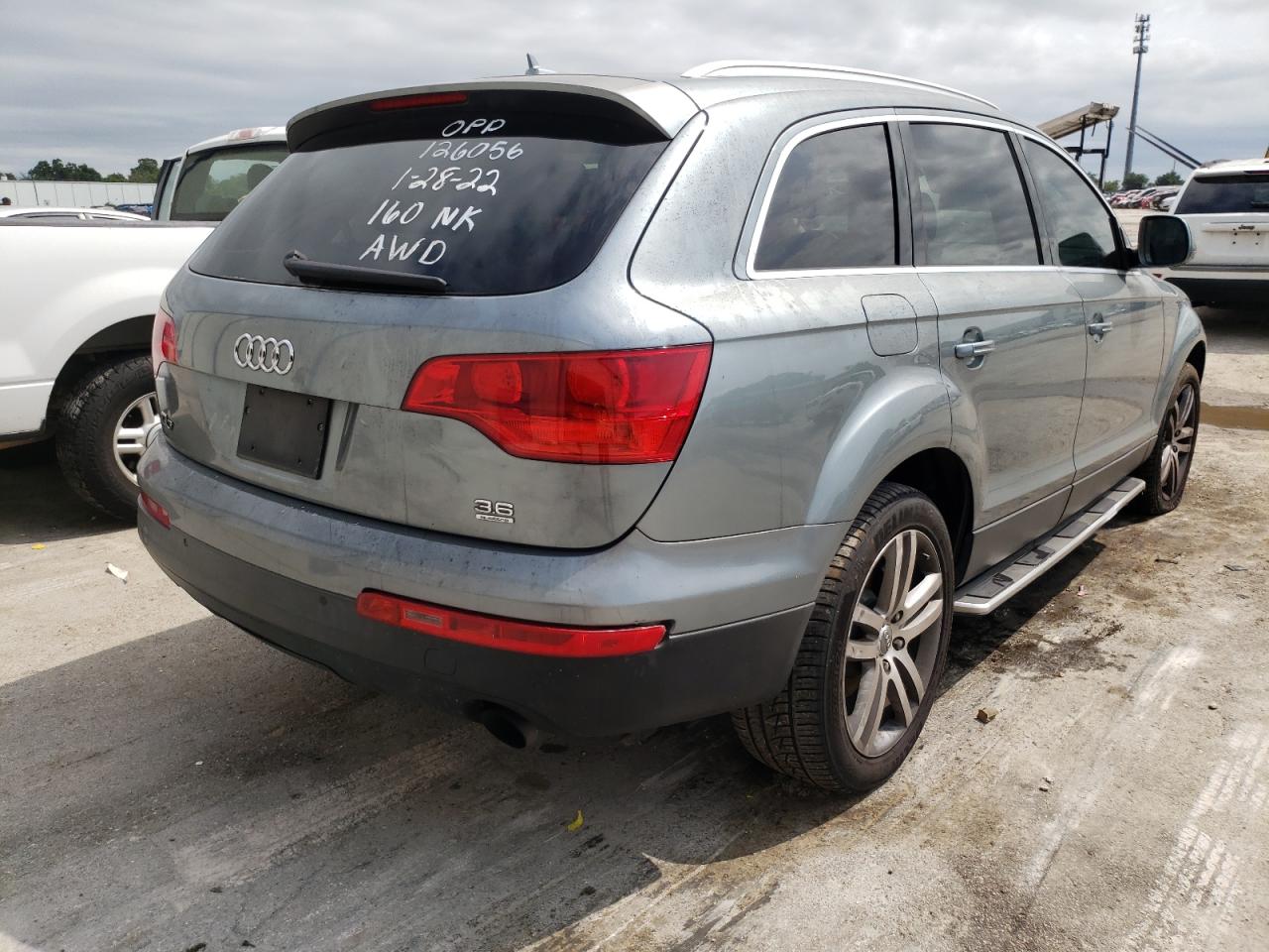 Photo 4 from auction – 2008 AUDI Q7 3.6 QUA with VIN WA1BY74L68D027328