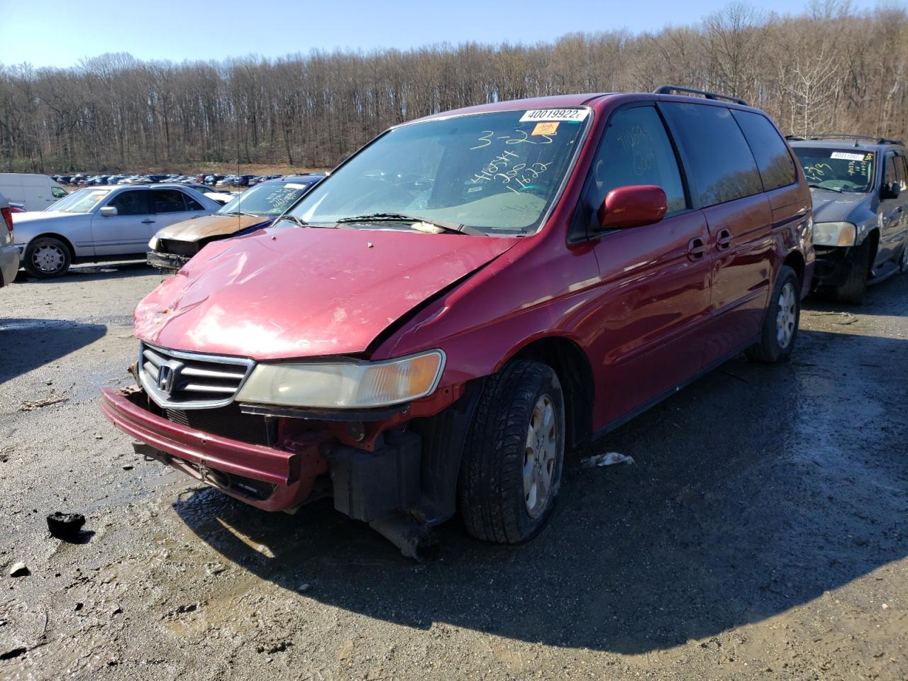 Photo 2 from auction – 2004 HONDA ODYSSEY EX with VIN 5FNRL186X4B061828