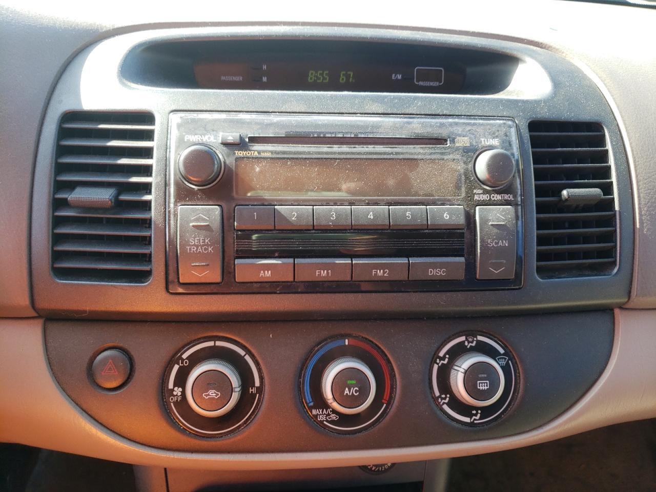 Photo 9 from auction – 2005 TOYOTA CAMRY LE with VIN 4T1BE30KX5U608570