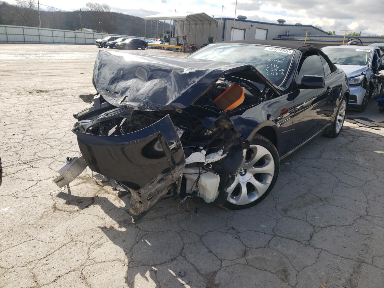 Photo 2 from auction – 2007 BMW 650 I with VIN WBAEK13517CN83116