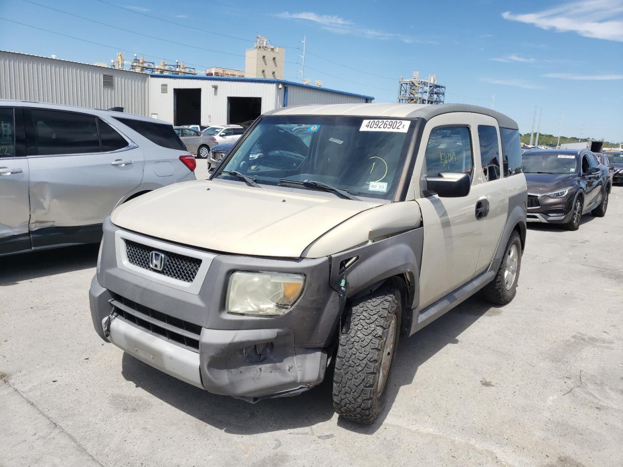 Photo 2 from auction – 2005 HONDA ELEMENT EX with VIN 5J6YH28635L003524