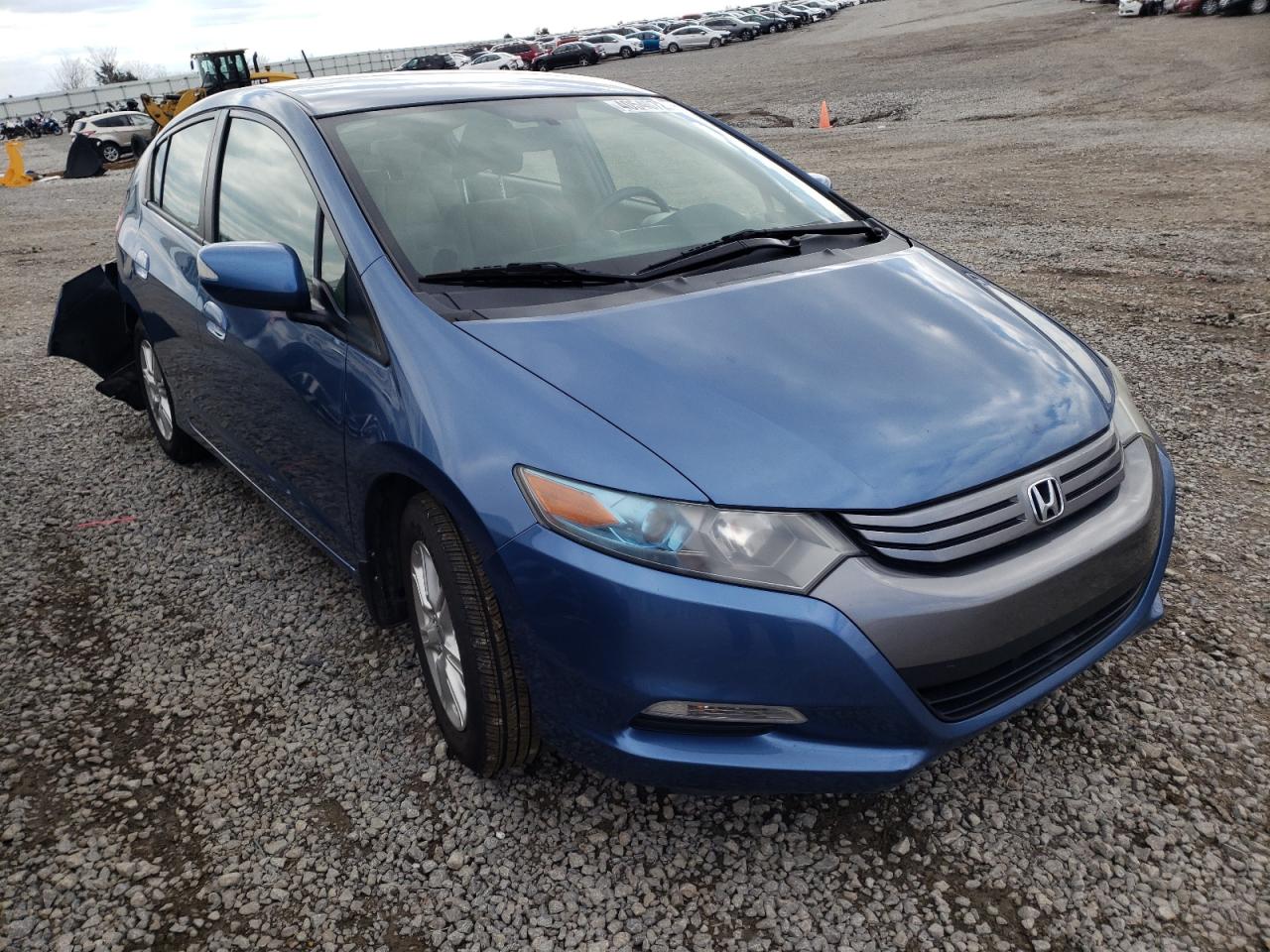 HONDA INSIGHT 2010 with VIN JHMZE2H74AS013182 - Photo from auction