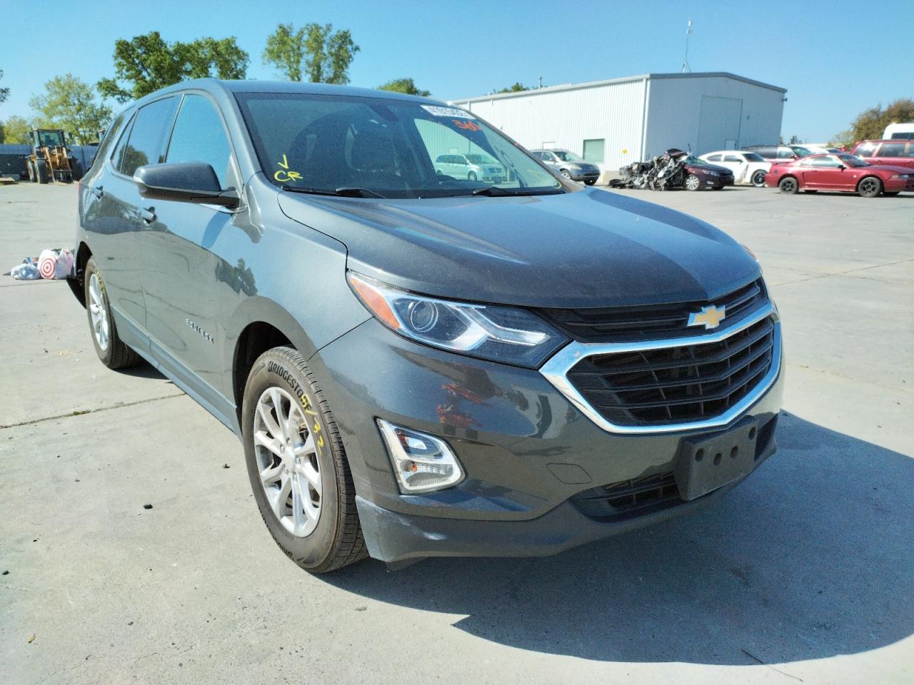 CHEVROLET EQUINOX LT 2018 with VIN 3GNAXJEV9JS524291 - Photo from auction