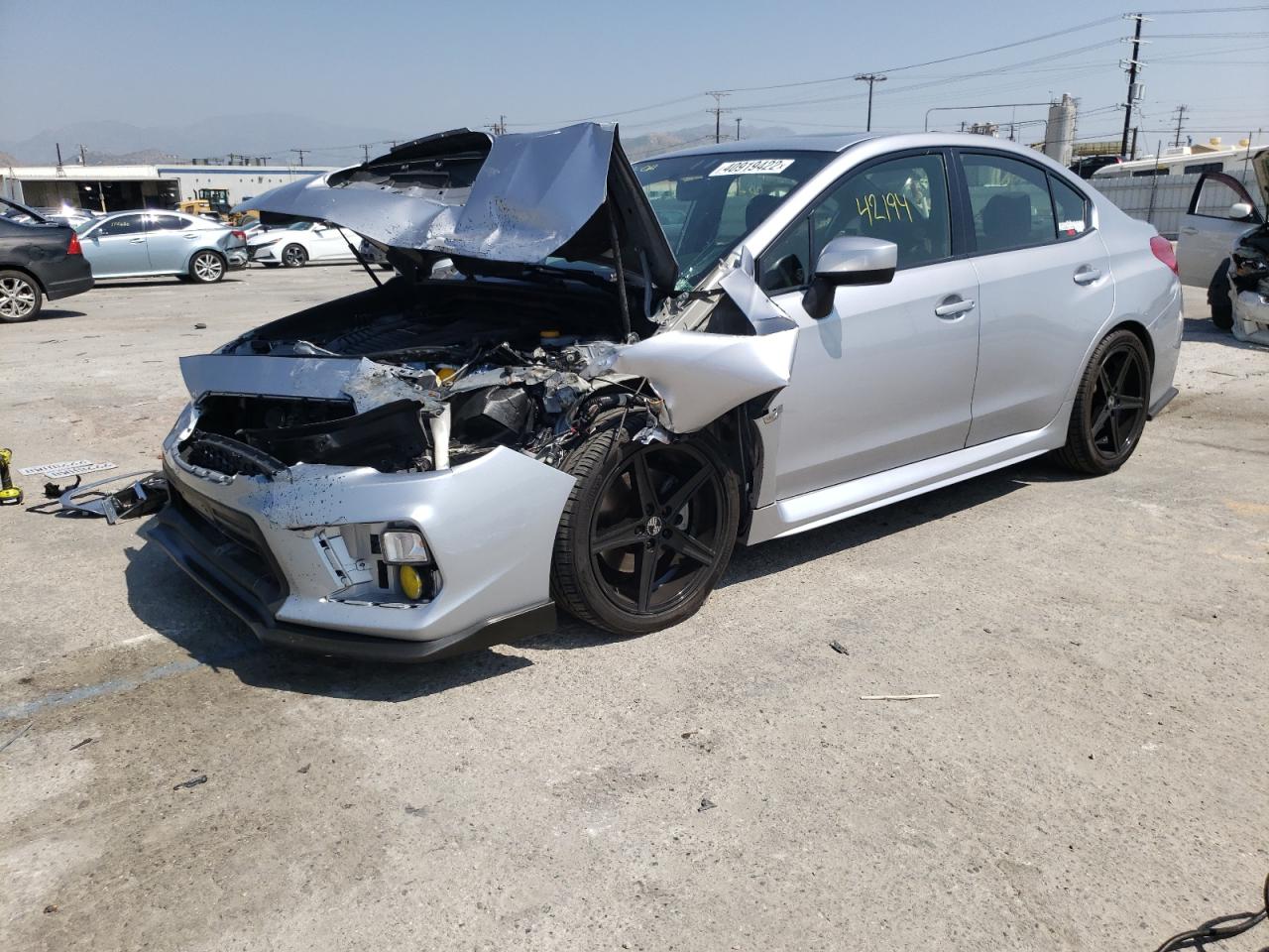 Photo 2 from auction – 2018 SUBARU WRX PREMIU with VIN JF1VA1C65J8835996