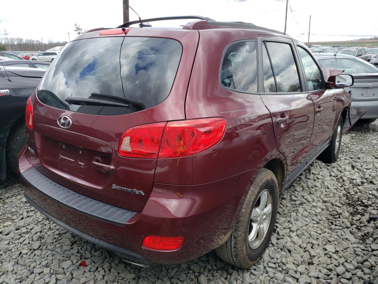 Photo 4 from auction – 2007 HYUNDAI SANTA FE G with VIN 5NMSG13D77H128982