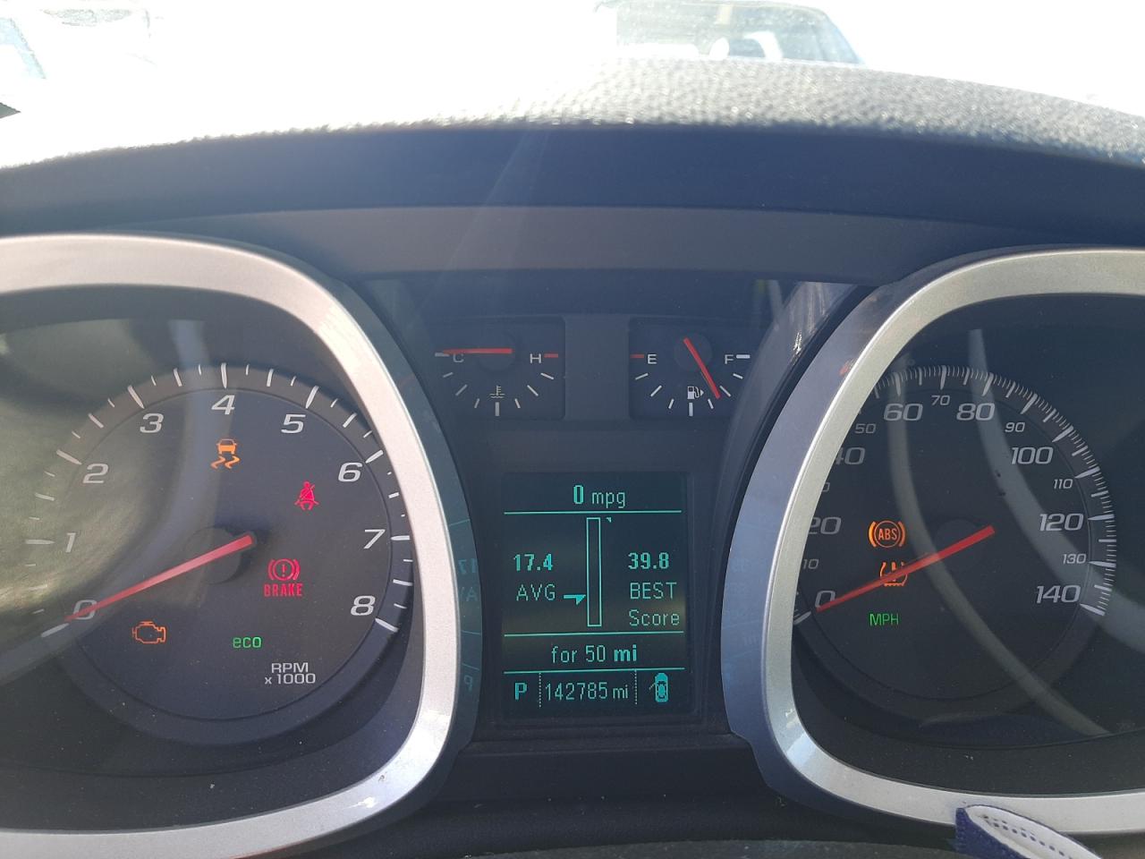 Photo 8 from auction – 2013 CHEVROLET EQUINOX LT with VIN 2GNALPEK4D6276684