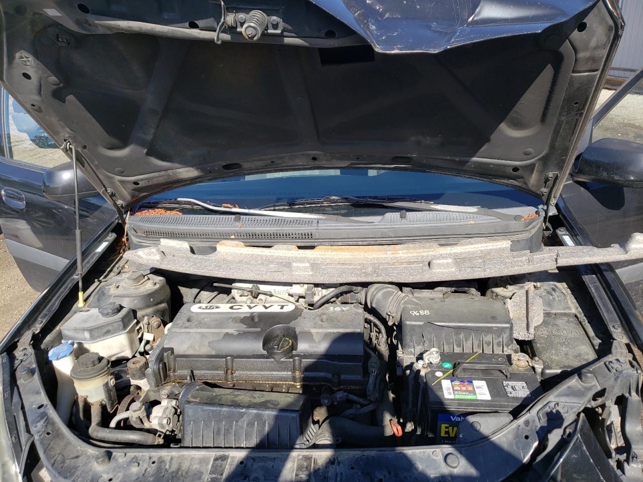 Photo 7 from auction – 2009 KIA RIO BASE with VIN KNADE223696553393
