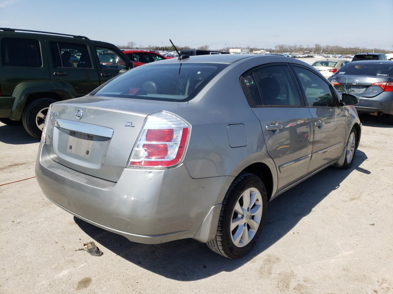 Photo 4 from auction – 2010 NISSAN SENTRA with VIN 3N1AB6AP0AL632324