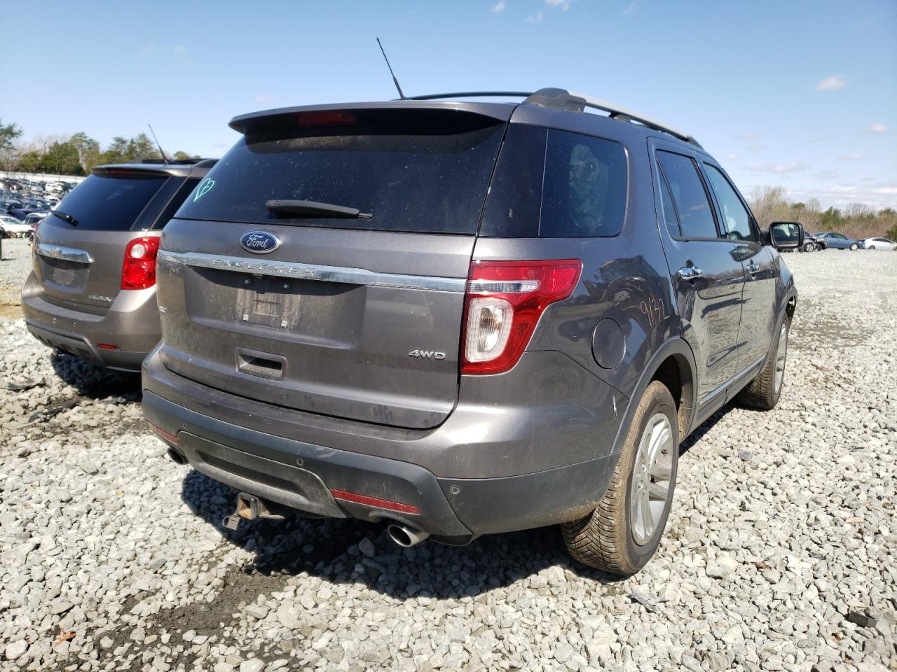 Photo 4 from auction – 2014 FORD EXPLORER X with VIN 1FM5K8D87EGC31633