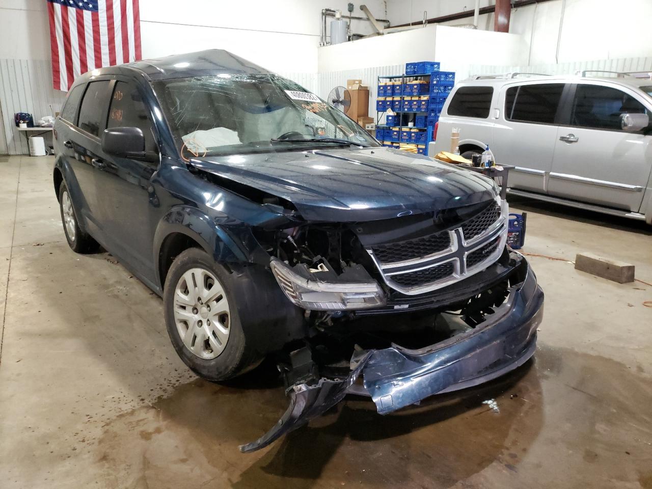 DODGE JOURNEY SE 2014 with VIN 3C4PDCAB0ET261935 - Photo from auction
