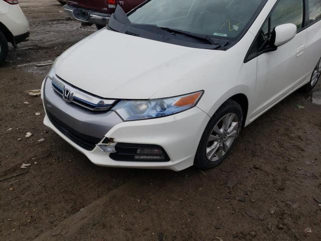 Photo 9 from auction – 2012 HONDA INSIGHT EX with VIN JHMZE2H76CS001487
