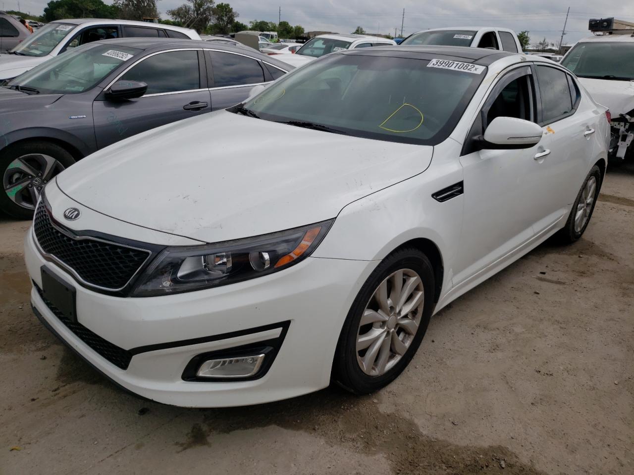 Photo 2 from auction – 2015 KIA OPTIMA EX with VIN 5XXGN4A72FG357609