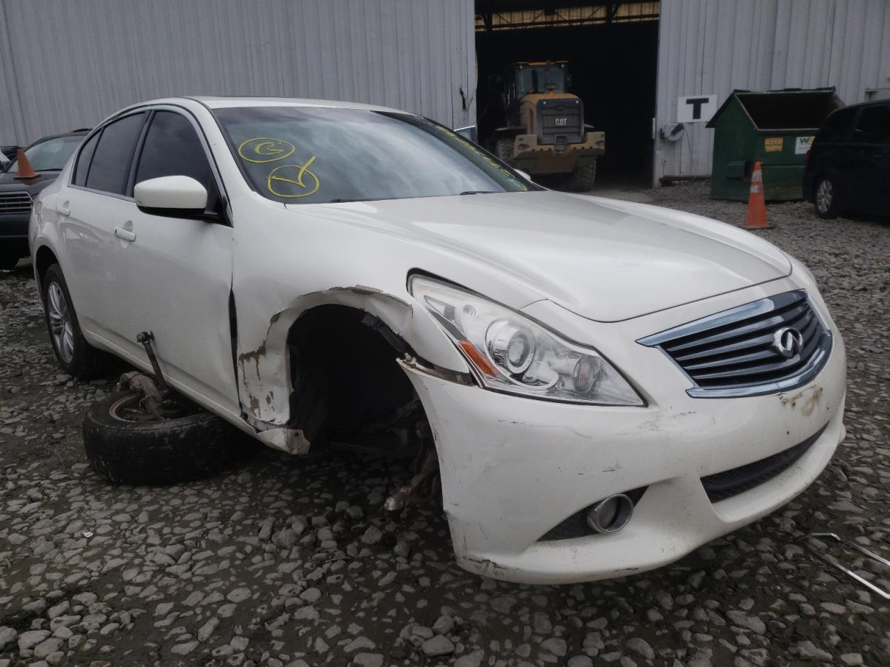 INFINITI G37 2013 with VIN JN1CV6AR3DM765915 - Photo from auction